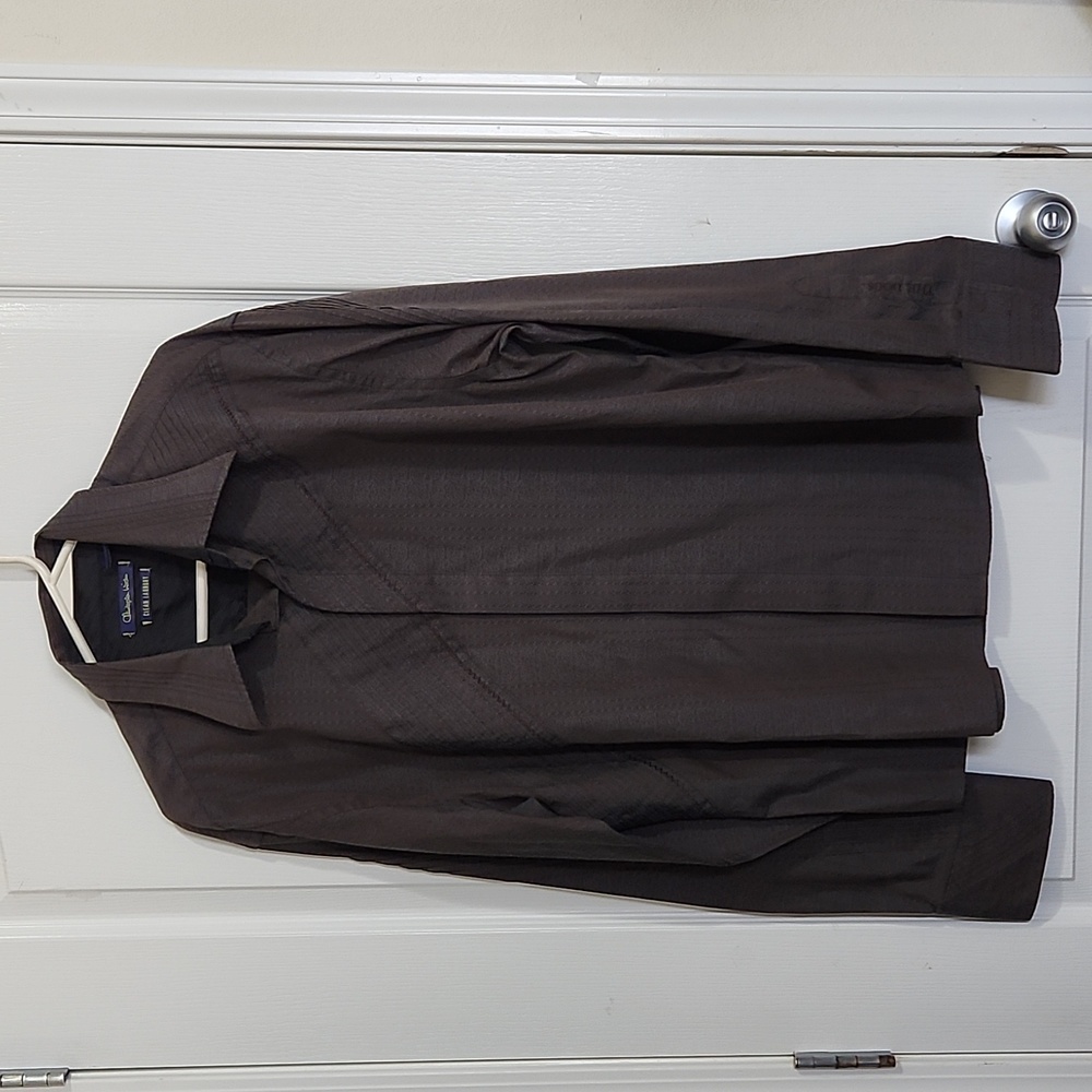 Christopher Wicks Clean Laundry Dark Gray Button Down Shirt XXL